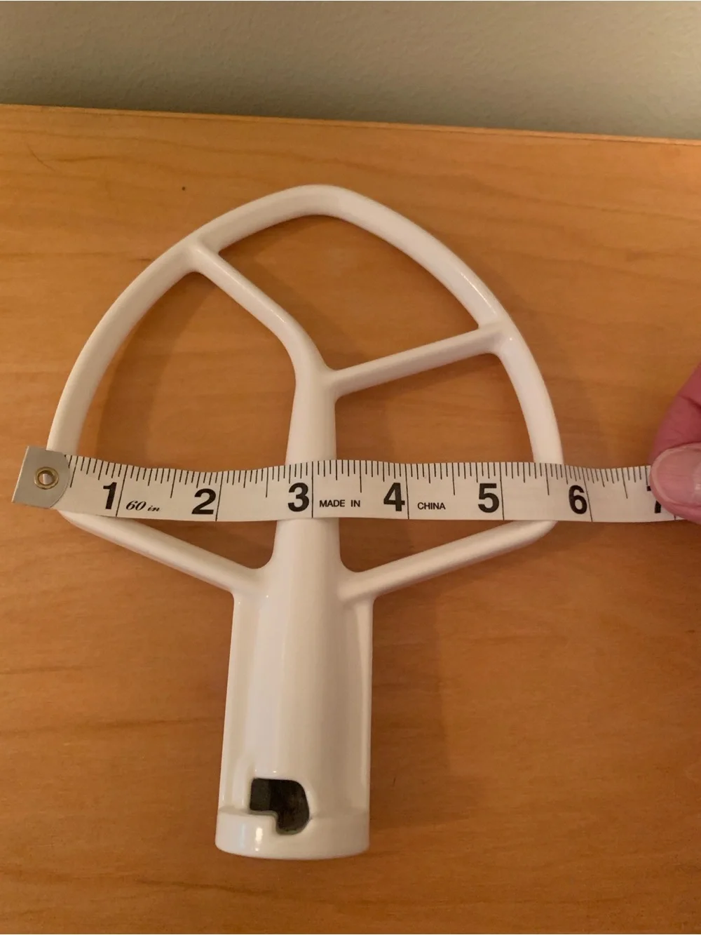 KitchenAid Tilt Head Stand Mixer Hook & Paddle Attachment Pair - Exc.Condition